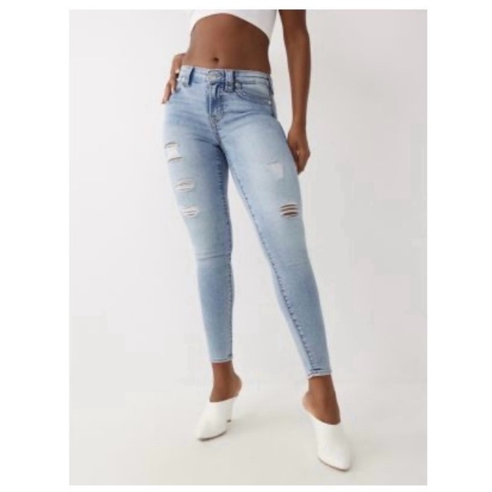 True Religion JENNIE BIG T CURVY SKINNY JEAN